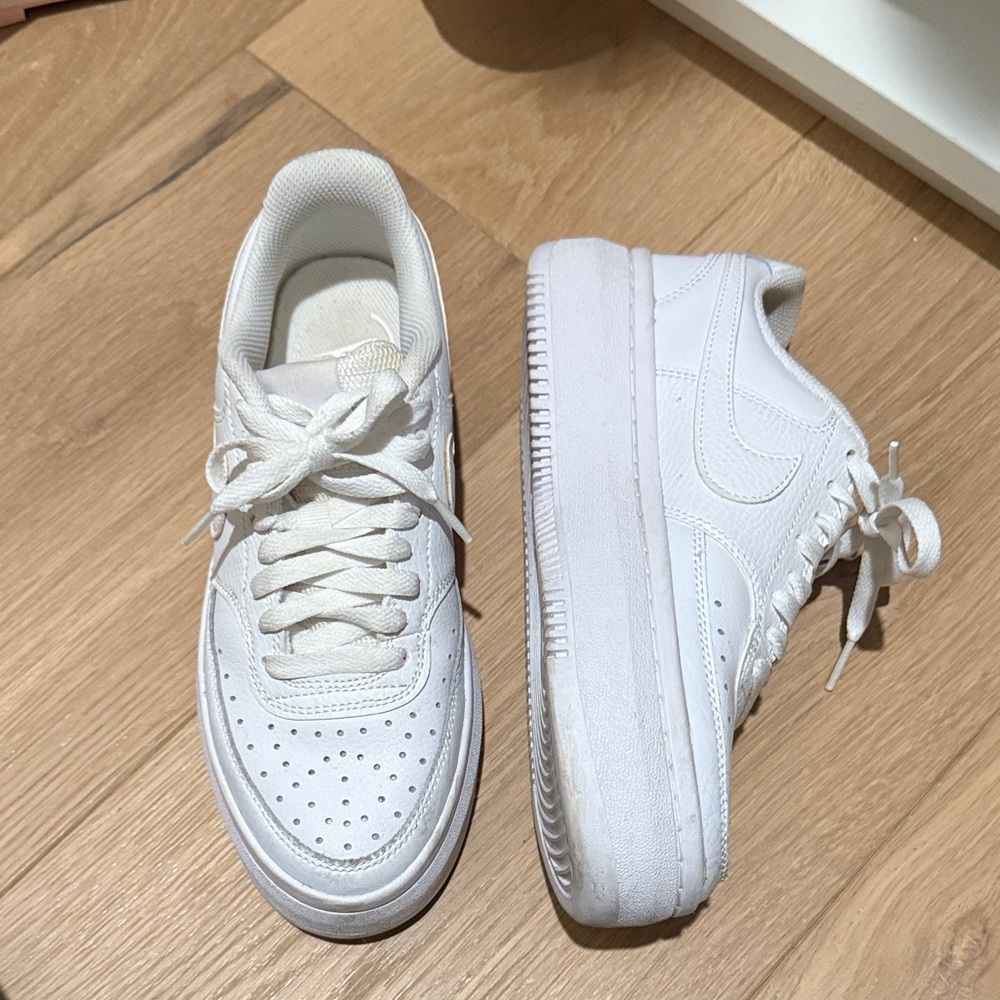 Nike platform Air Force ones